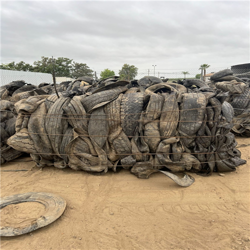 Selling 5 Containers of Baled Tyre Scrap Sourced from the United States