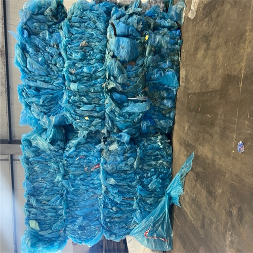 LDPE Blue Film Post Industrial for sale