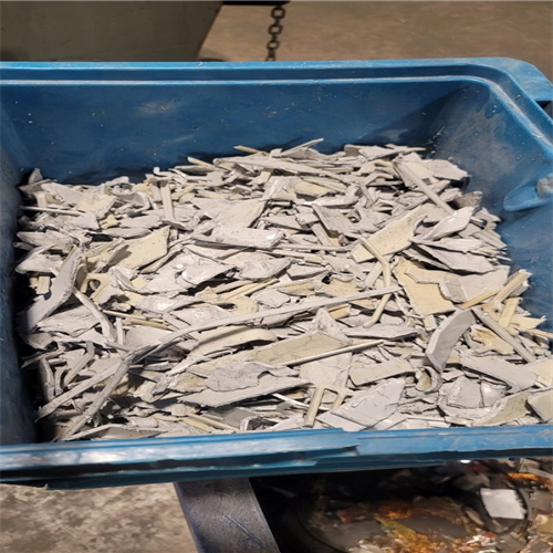 Shipping "Shredded ABS Streams from E-Waste" from "Houston"