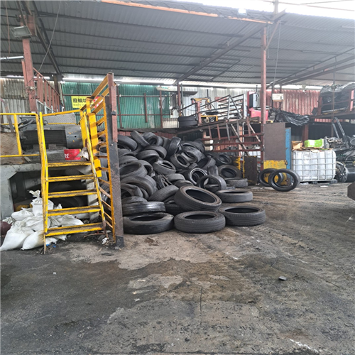 Ready to Export 300 Tons of Tyre Scrap Originating from Hong Kong