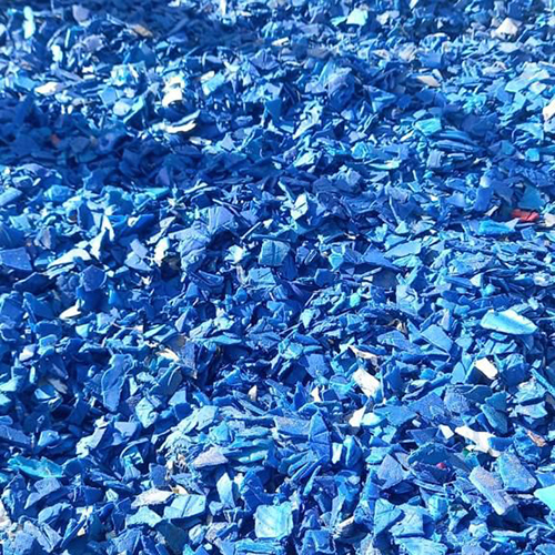 30 Tons of Blue Can HDPE Flakes Available Monthly from Thoothukudi, Preferential Delivery to Delhi 