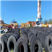 Offering 3,000 Pcs of Crane Tyre Scrap Originating from the Bahamas, Globally 