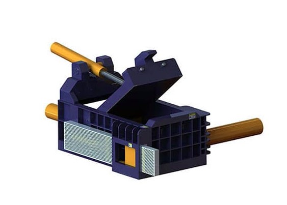 Balers | Hydraulic horizontal scrap metal baler machine thumbnail 2