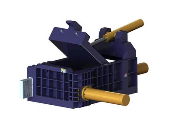 Balers | Hydraulic horizontal scrap metal baler machine thumbnail 4