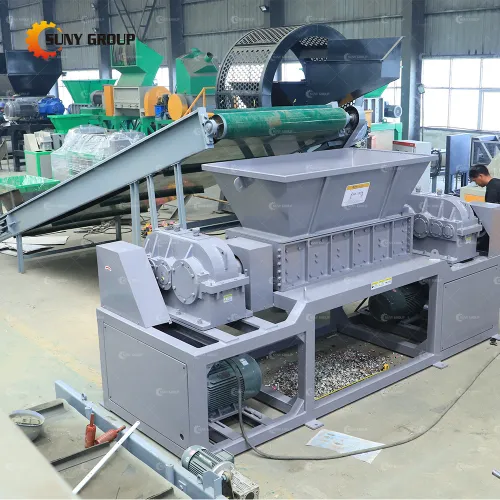 Shredders | Industrial Double Shaft Shredding Machine