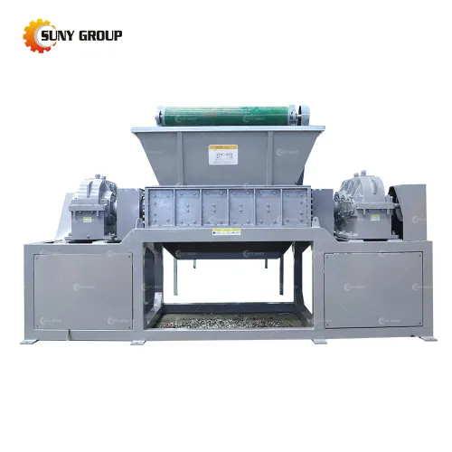 Shredders | Industrial Double Shaft Shredding Machine thumbnail 3