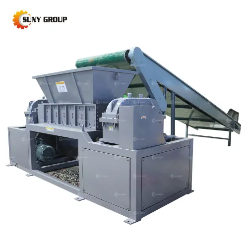 Shredders | Industrial Double Shaft Shredding Machine thumbnail 5