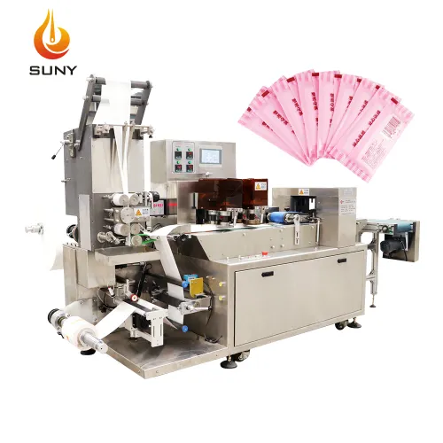 Single Back Seal Wet Wipes Machine