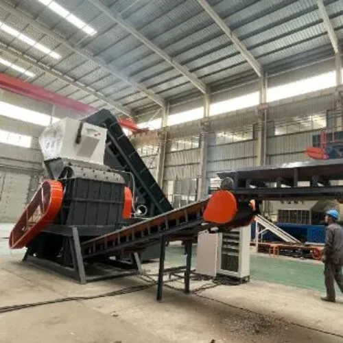 Crushers | Heavy-Duty Horizontal Hammer Mill Metal Crusher for Scrap Recycling