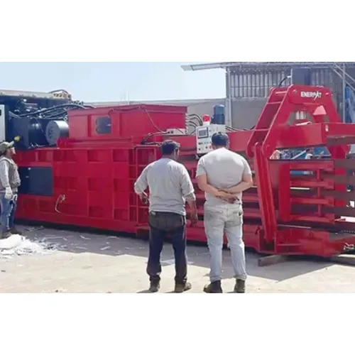 Balers | Automatic Corrugated Cardboard Baler Machine for OCC Recycling thumbnail 2