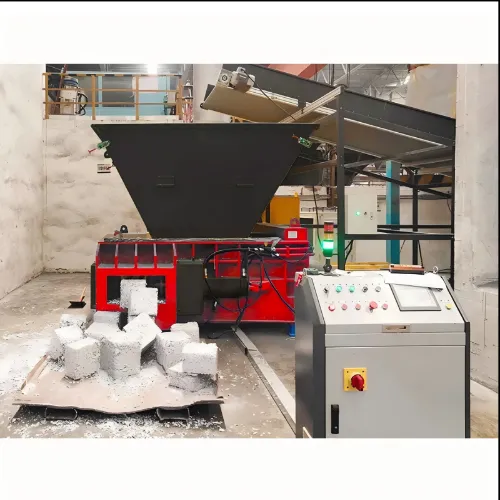 Balers | Automatic Hydraulic Baling Press Machine with Hopper Feeding System for Metal Recycling thumbnail 2
