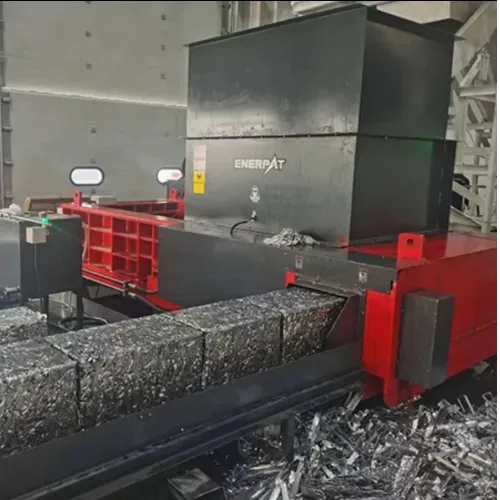 Balers | Automatic Hydraulic Baling Press Machine with Hopper Feeding System for Metal Recycling thumbnail 3
