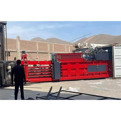 Balers | Heavy Duty Auto-Tie Cardboard Baler Machine for Recycling Centers