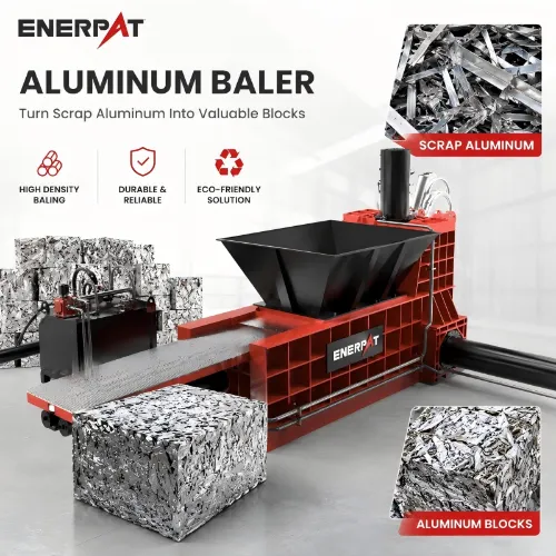 Balers | Heavy Duty Hydraulic Baler Press Machine for Triple Compression Scrap Metal Processing