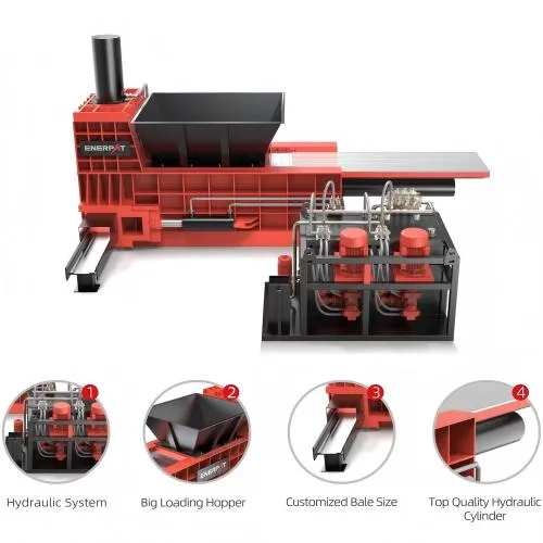 Balers | Heavy Duty Hydraulic Baler Press Machine for Triple Compression Scrap Metal Processing thumbnail 3