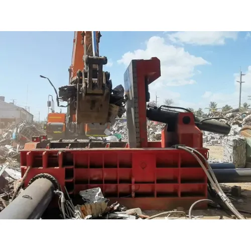 Balers | Industrial Scrap Metal Compactor with Hydraulic Lid Compression for Metal Recycling thumbnail 2