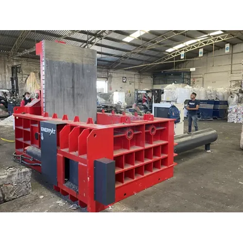 Balers | Industrial Scrap Metal Compactor with Hydraulic Lid Compression for Metal Recycling thumbnail 4
