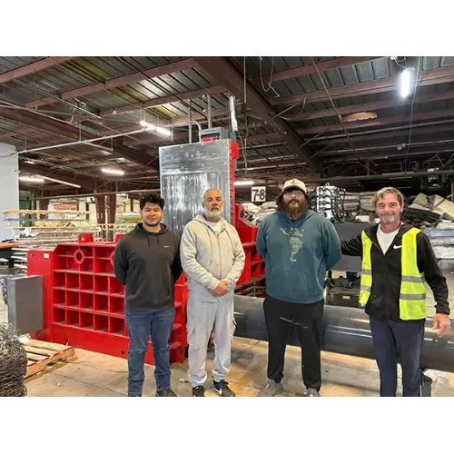 Balers | Lid Style Automatic Metal Scrap Baler for Steel, Aluminum and Copper Recycling thumbnail 2