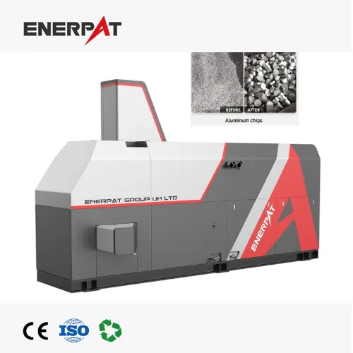 Balers | Metal Chips Briquetting Machine for Steel Aluminum Copper Brass Nickel and Alloy Recycling thumbnail 5