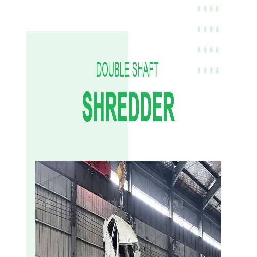 Shredders | Double Shaft Shredder Machine thumbnail 2