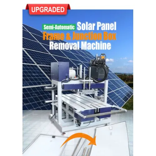 OTHER | Semi-Automatic Solar Panel Frame & Junction BOX Removal Machine thumbnail 2