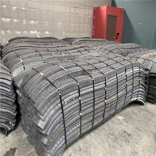 Tyres | The Tyre Scraps are cut, bailed, shredded, and powdered.
