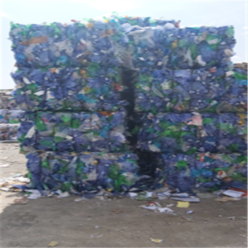 Large Tons of Colored PET Bottle Scrap in Bales, Loaded from Malta ...