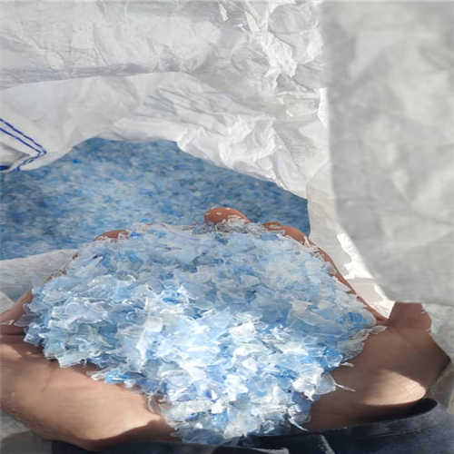 PET | Hot Washed PET Flakes Light Blue