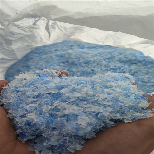 PET | Hot Washed PET Flakes Light Blue