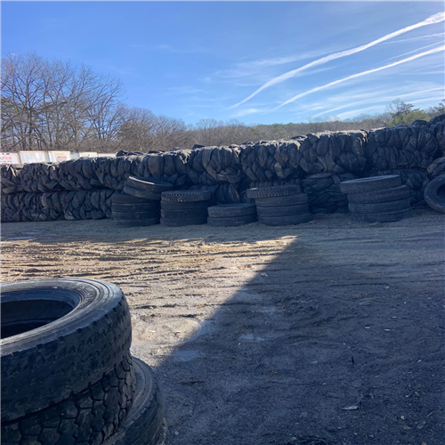 Tyres | Baled Tyre and 3 Cut Truck Tire Scrap