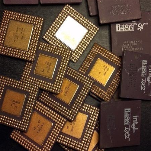 Electronic Scrap | CPU 386 & 486 Intel Processor Scrap with Gold Pins