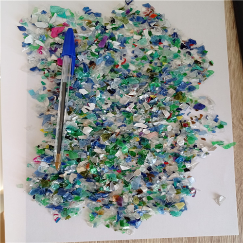 PET | Mixed Color PET Shredded and Hot Washed