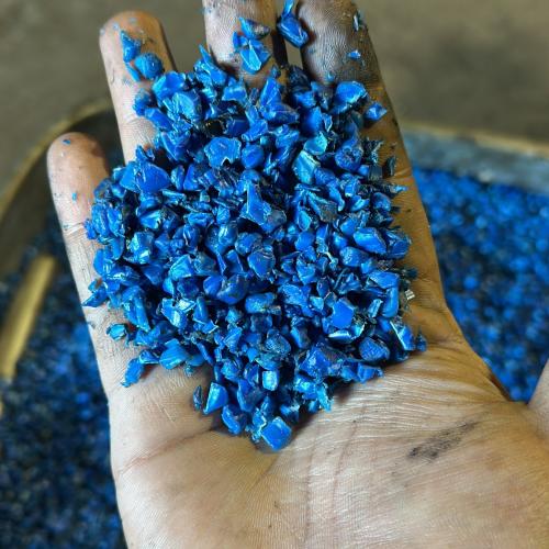 HDPE | Ready to Ship 100 MT of Clean HDPE Regrind in Blue and Green Colors Monthly