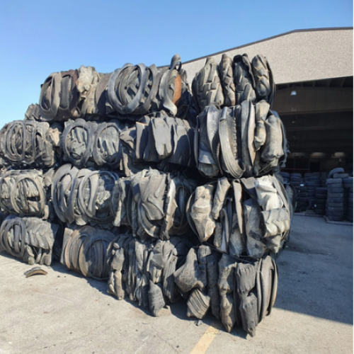Tyres | Bulk Supply of Agriculture Tyres 3 Cuts Baled Ready for Shipment from Italy