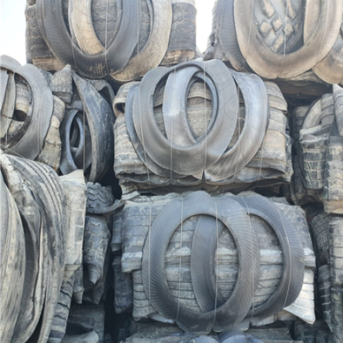 Tyres | Truck Tyres in 3 Cuts Baled Available in Large Quantities from Ravenna Port, Italy