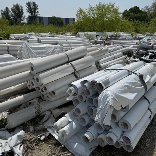 PolyVinylChloride | Global Supply of Tarpaulin Rolls: Large Quantity Ready for Shipment from Rotterdam Port