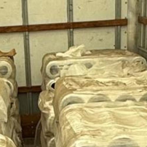 LDPE | 20 MT of LDPE Clear Film Rolls RR4494C Available for Sale from USA Ready for Global Shipping
