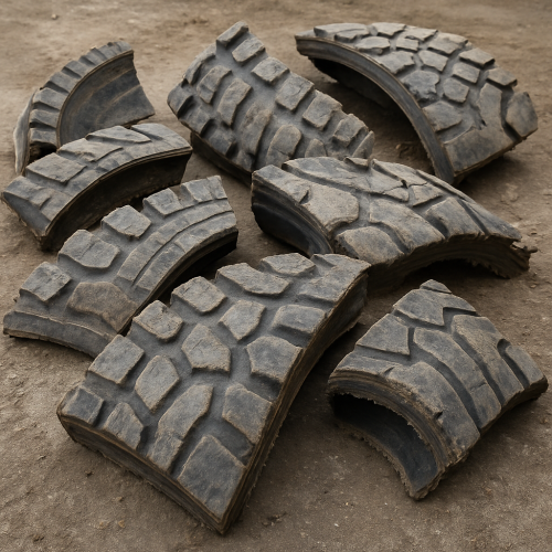 Tyres | Providing 500 Tons of Cut OTR Tyre Scrap from Australia to International Markets