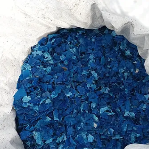 HDPE | Washed HDPE Blue Drum Regrinds