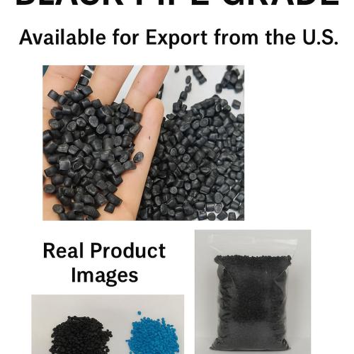 HDPE | HDPE PE100 Black Pipe Grade Scrap Available for Shipment from Houston, New York, or Los Angeles USA