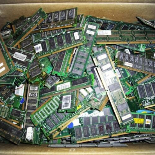 Electronic Scrap | *Ram Memory Gold Finger Scrap Reusable