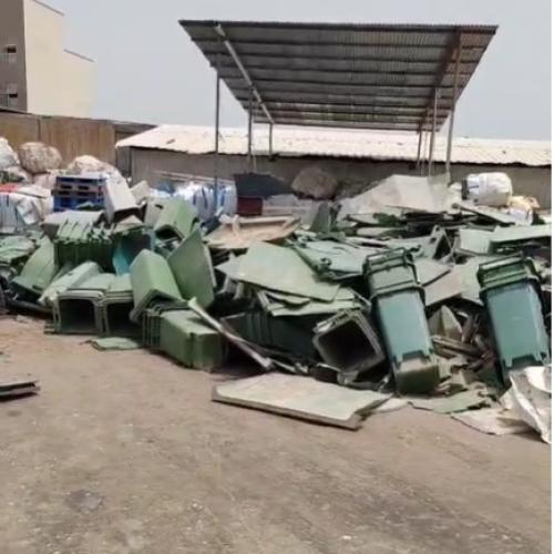 HDPE | Currently Offering 100 MT HDPE Dustbin Scrap from Sohar Port to Worldwide