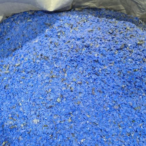 HDPE | LDPE Cap Regrinds (Injection Grade – Blue)