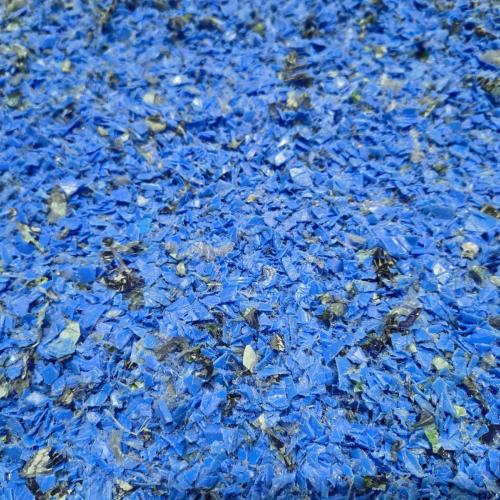 HDPE | LDPE Cap Regrinds (Injection Grade – Blue)