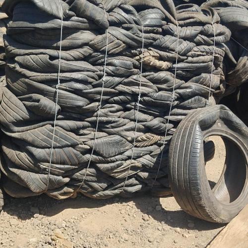 Tyres | 25MT Baled Tyre Scrap Export from Rotterdam Indian Ports to Global Buyers