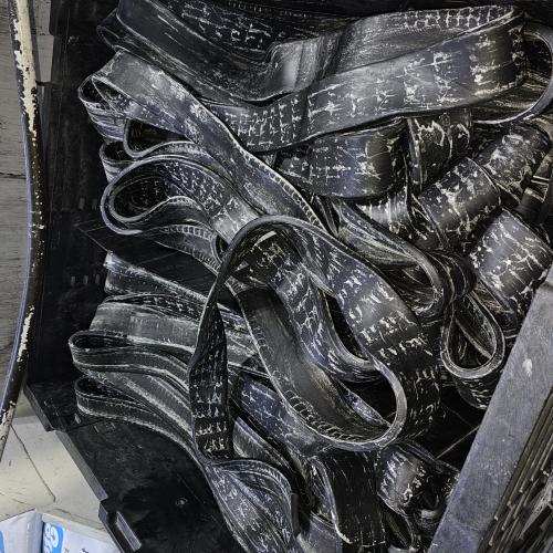 OTHER | 20 MT Mixed Cured Rubber Scrap Ready for Export from Buffalo Port to International Buyers