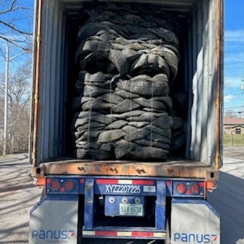 Tyres | Baled Tyre Scrap