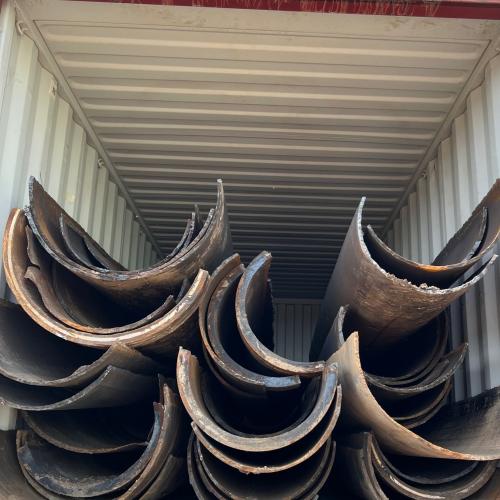 OTHER | Ready to Supply 200 MT of Half Moon Cut Pipes and Re Rolling Material from Canada and USA