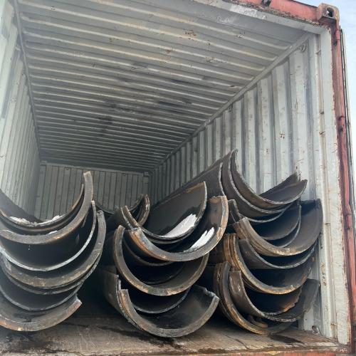 OTHER | Half Moon Cut Pipes (or) Re Rolling Material