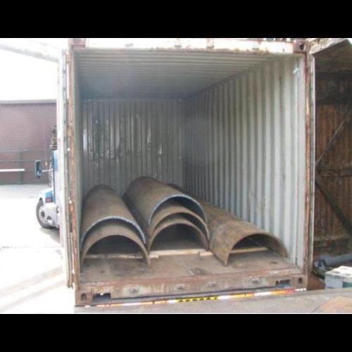 OTHER | Half Moon Cut Pipes (or) Re Rolling Material